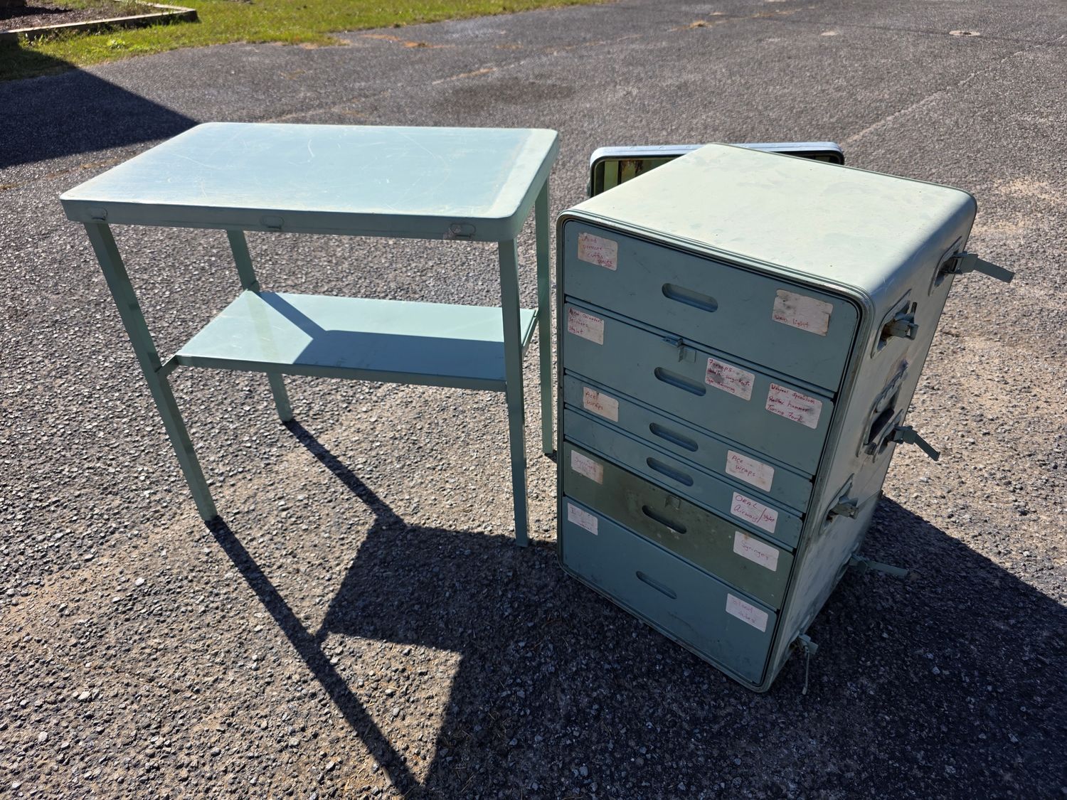 U.S. Military Medical Instrument &amp; Supply Chest – Type II Field Medical Cabinet (NSN 6545-00-118-6249)