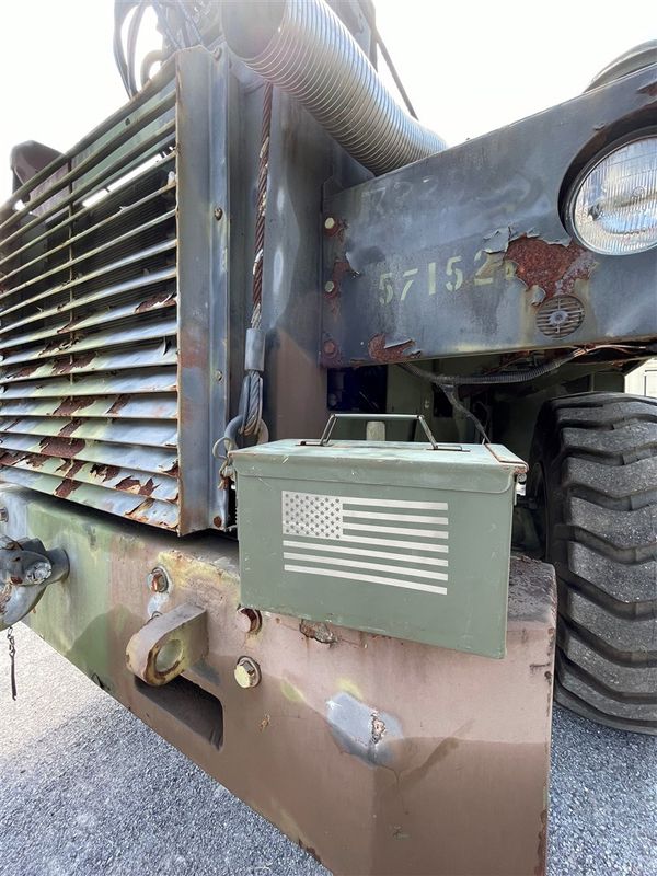 U.S. Military Ordnance Can – Steel Grenade Storage Carry Box with Handle