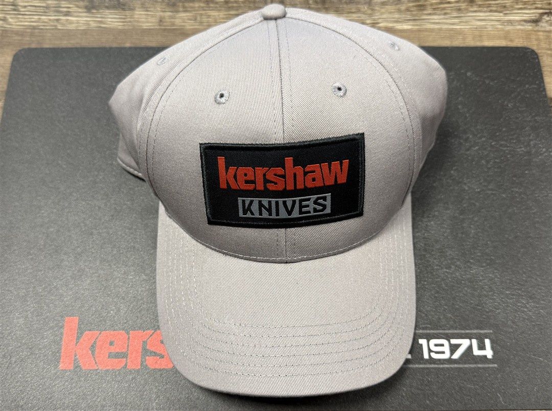KERSHAW LOGO HAT - GRAY