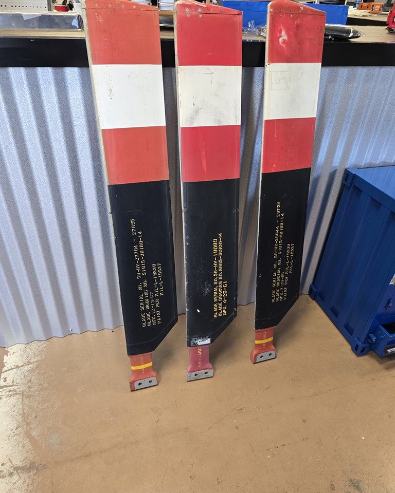 Sikorsky Helicopter Rotor Blade – Authentic U.S. Aircraft Blade (Surplus Mancave Display Piece)