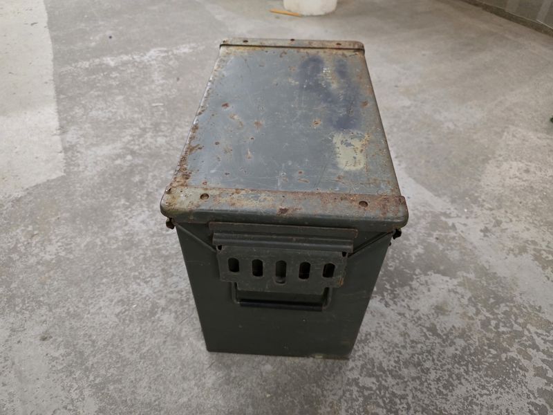 Large Ammo Can, Surface Rust, Priced to Move!