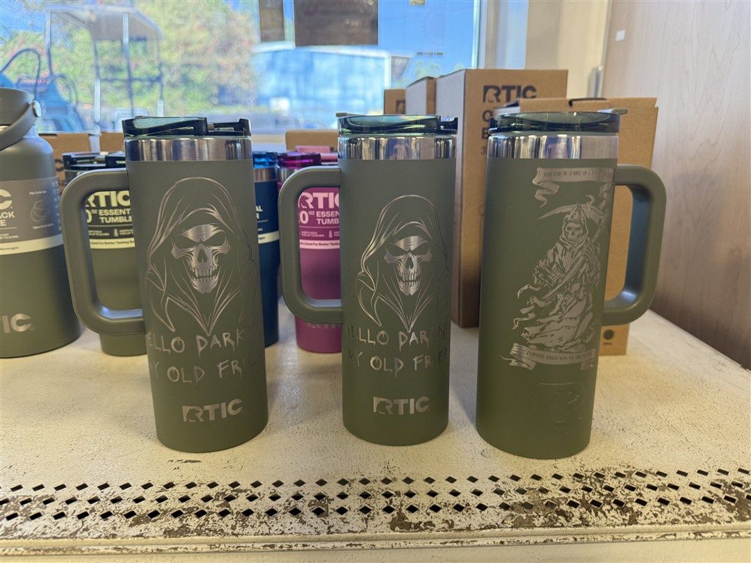 RTC-20-OL - 20 OZ RTIC TRAVEL MUG, OLIVE, NEW, SOLD PER EACH