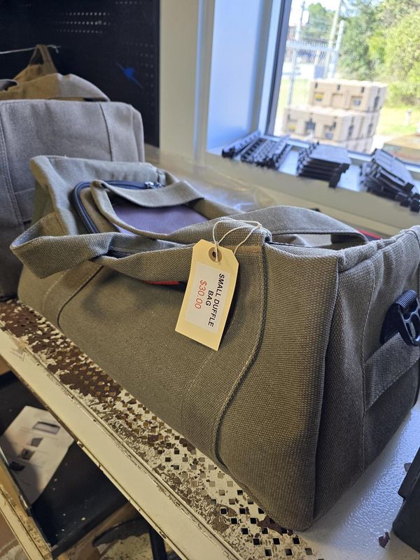 DUFFEL BAG, SMALL (TAN)