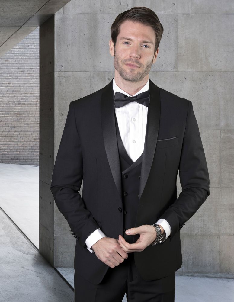 STATEMENT TUXEDO (MGM), Color: Black, Size: 40S