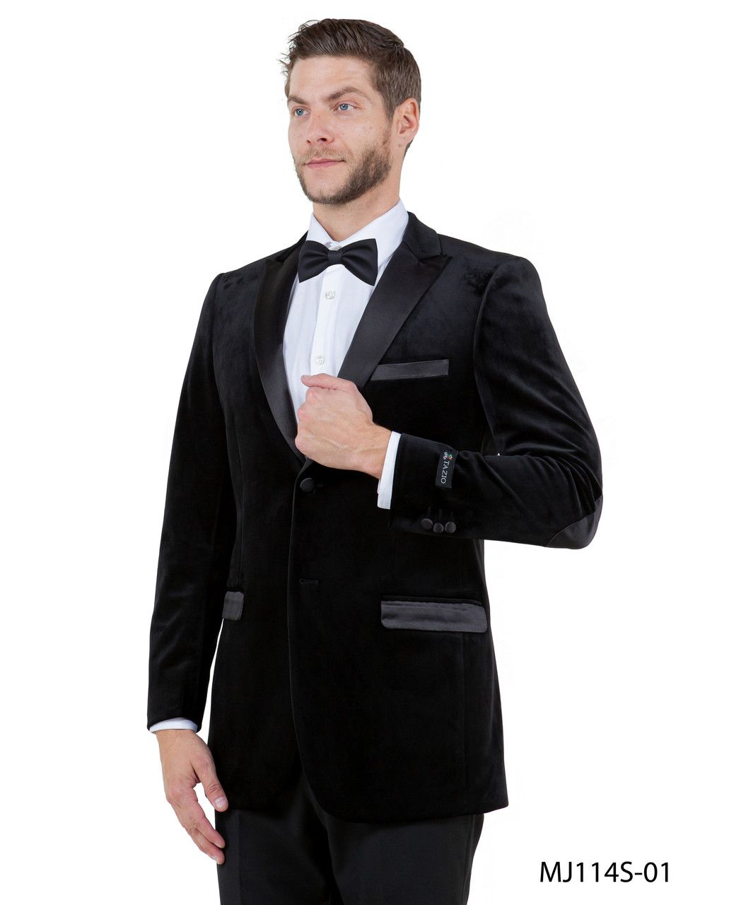 JAKET S.A (MJ114S), Color: BLACK, Size: 34