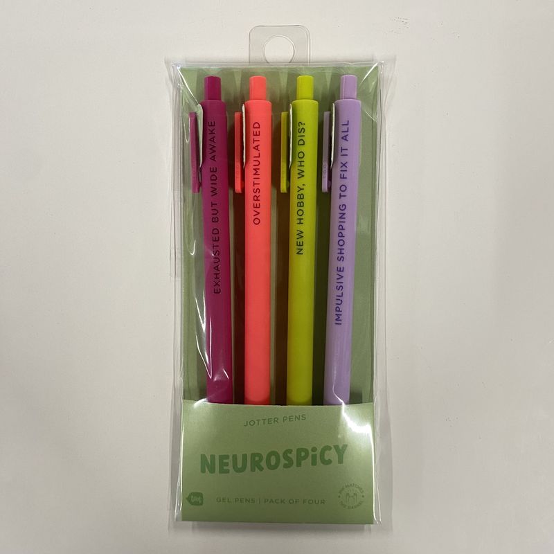 Neurospicy- Jotter Pen Set