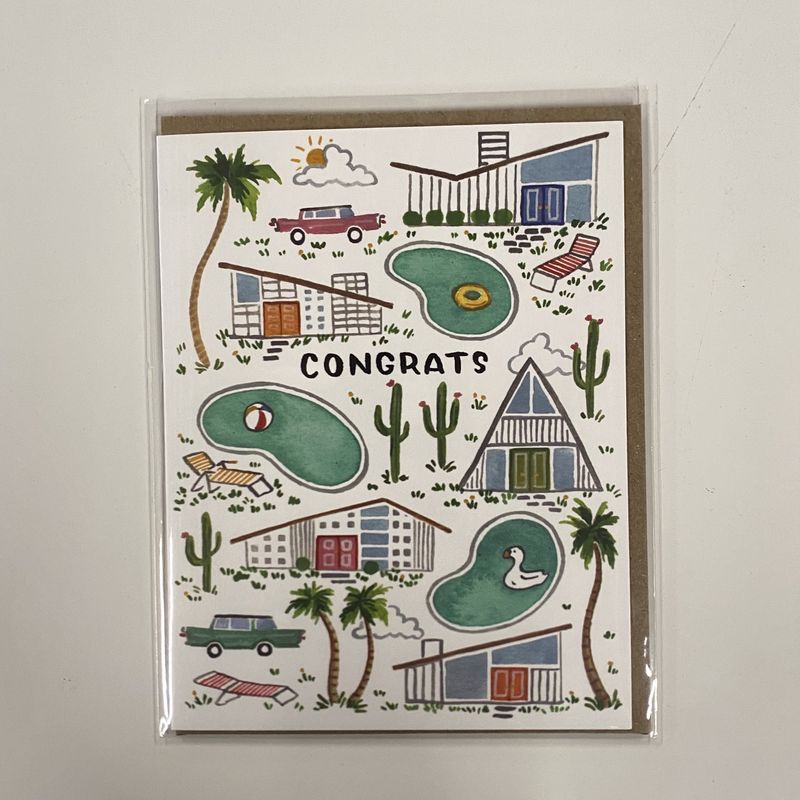 Congrats (PS Housewarming)- SN Greeting Card