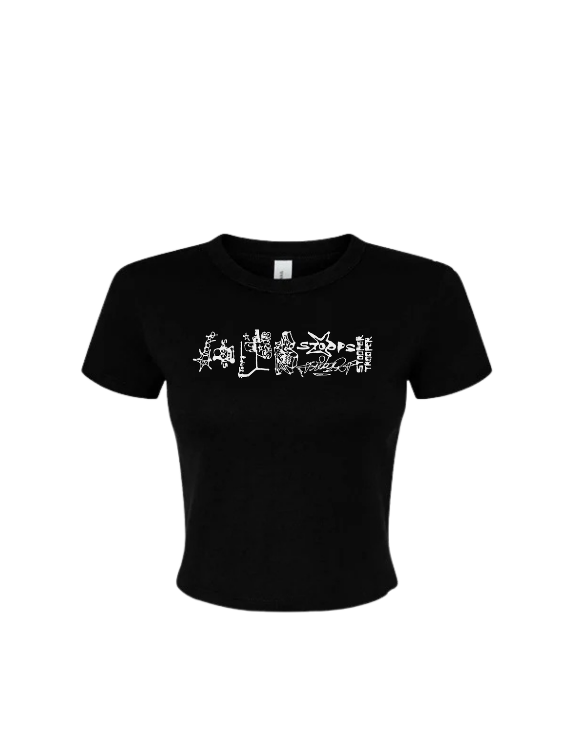 Writer Baby Tee, Color: Black, Size: Medium