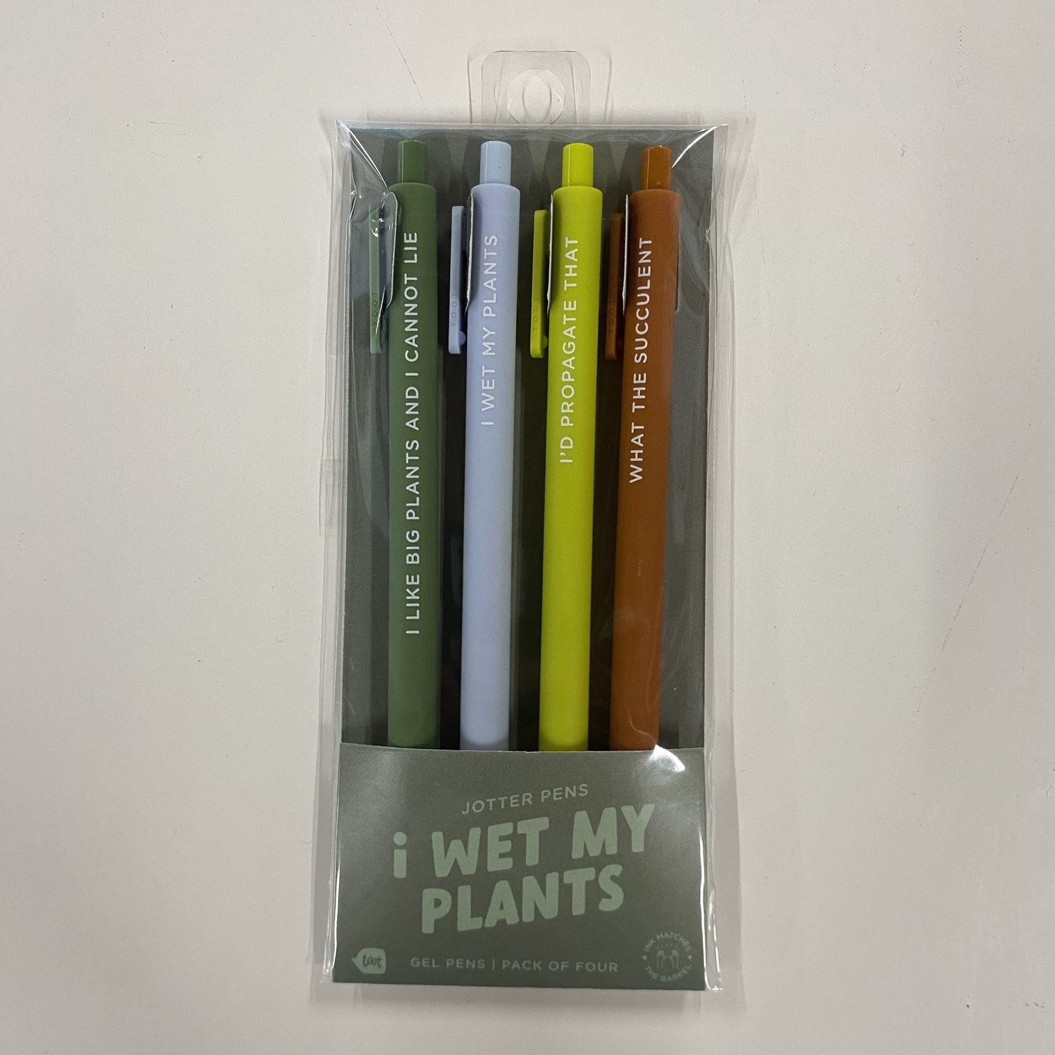 I Wet My Plants- Jotter Pen Set