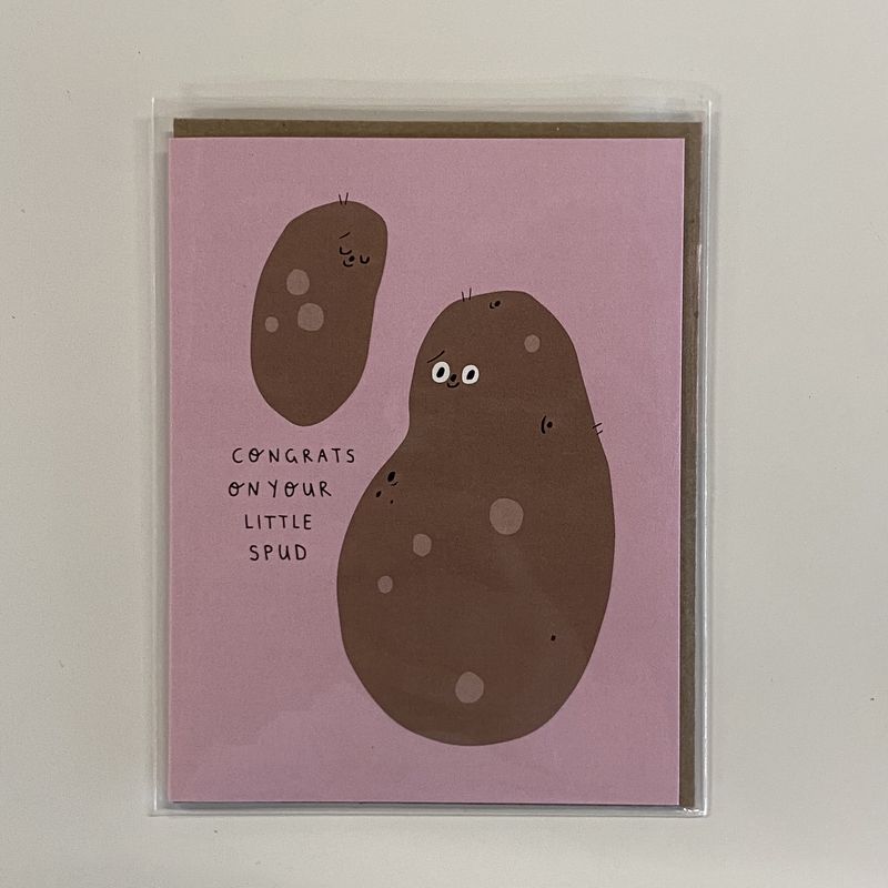 Congrats on Your Little Spud- B+B