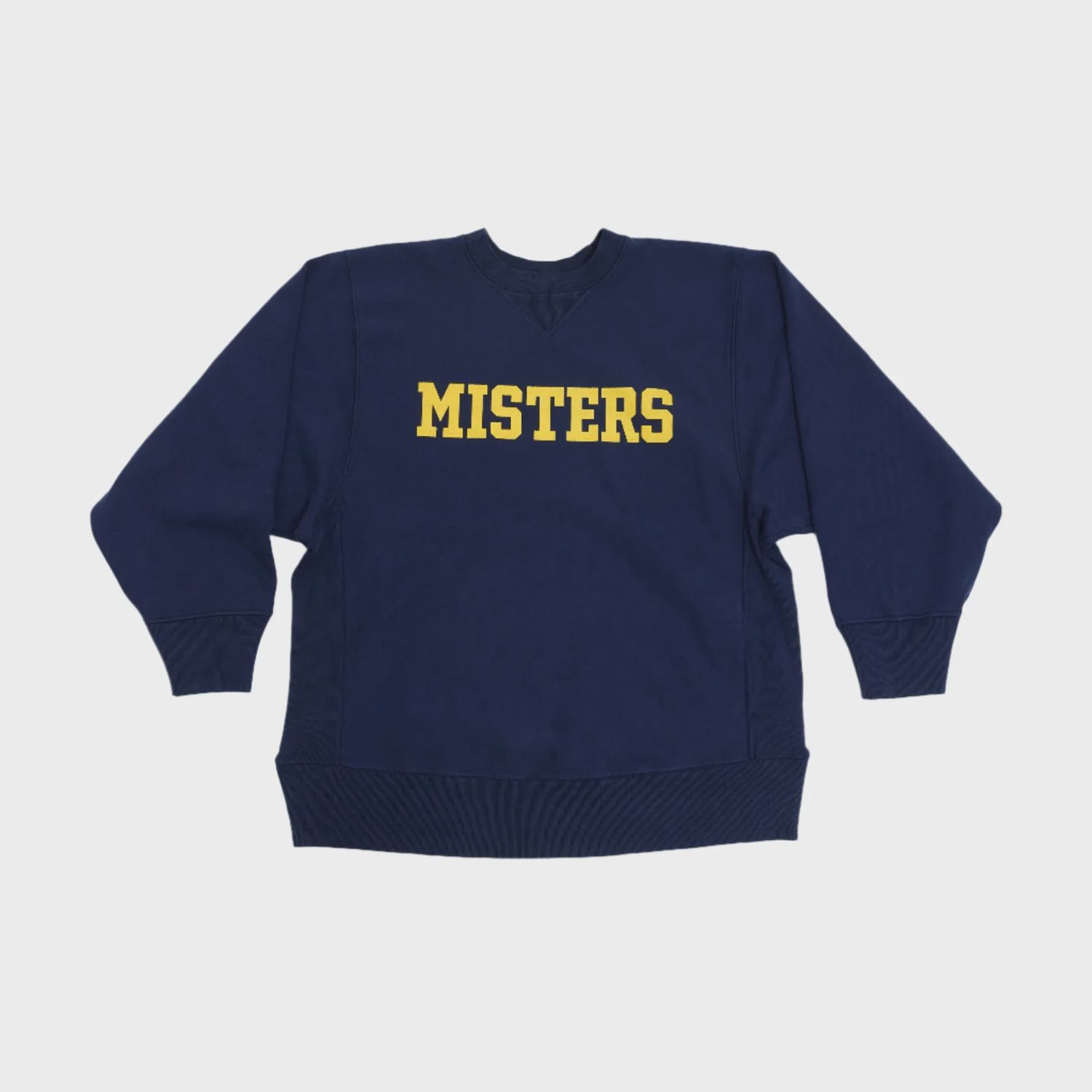 Warm-Up Crewneck, Color: Navy, Size: Medium