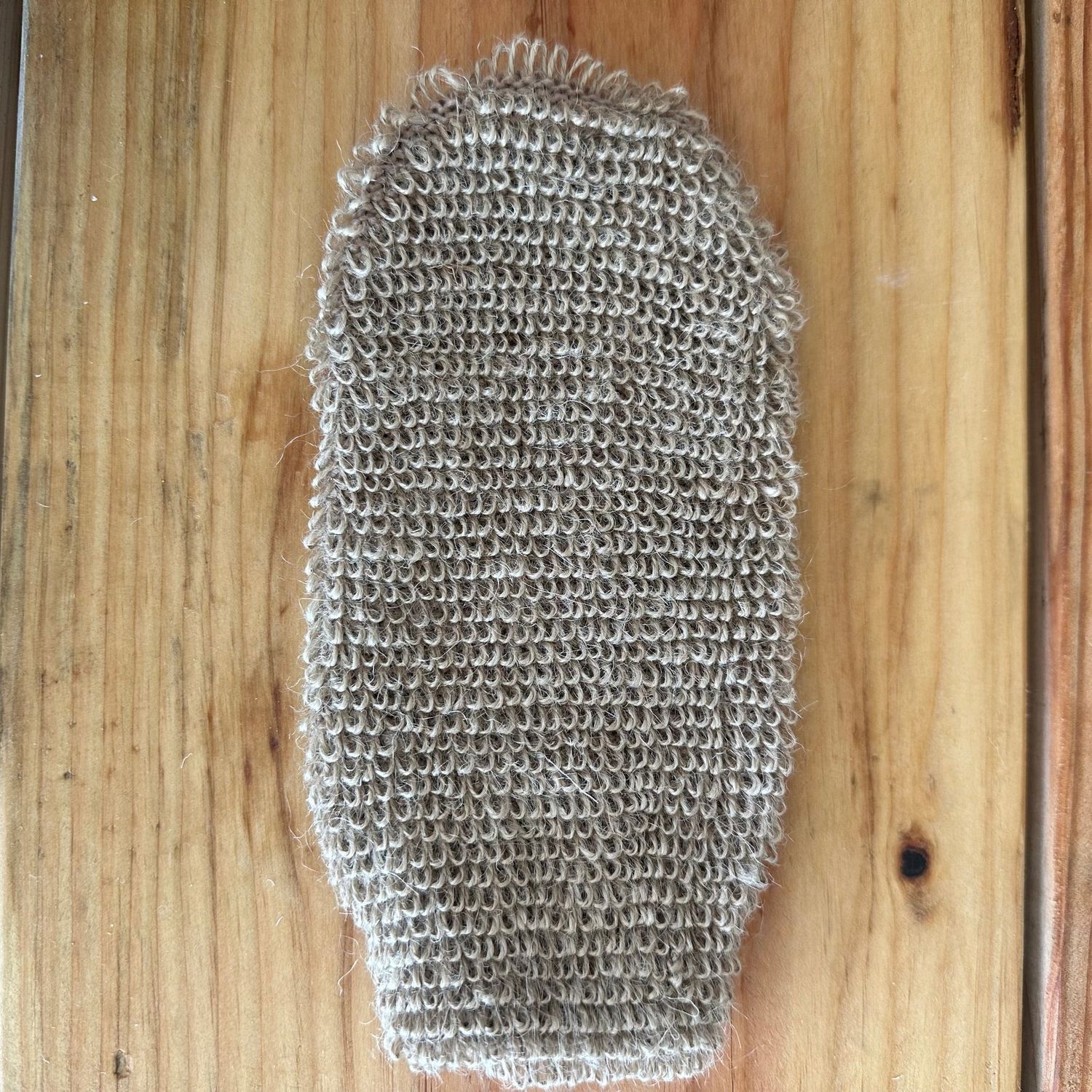 Exfoliating Glove, Style: Jute