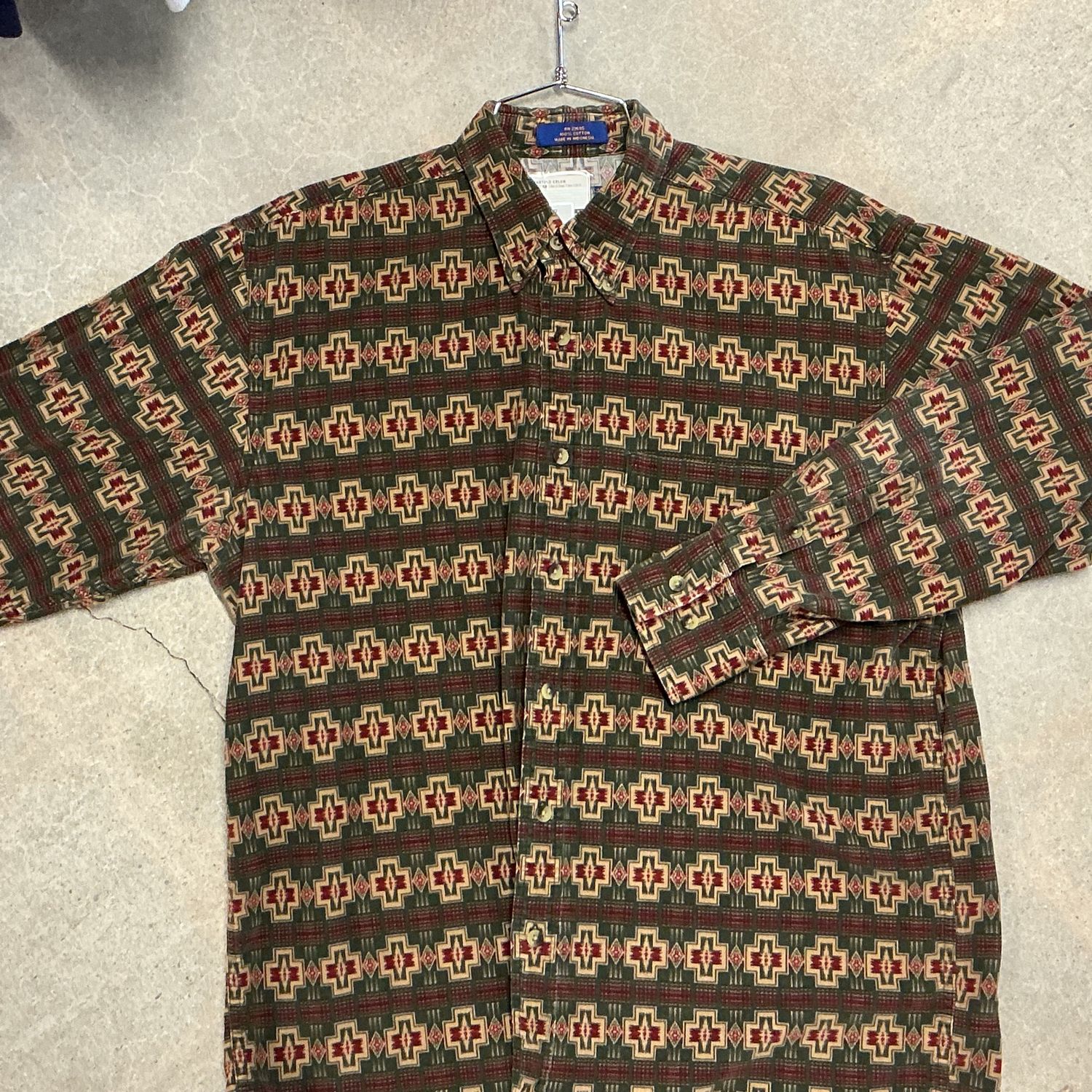 Pendleton Cropped Flannel, Color: MULTI, Size: LARGE