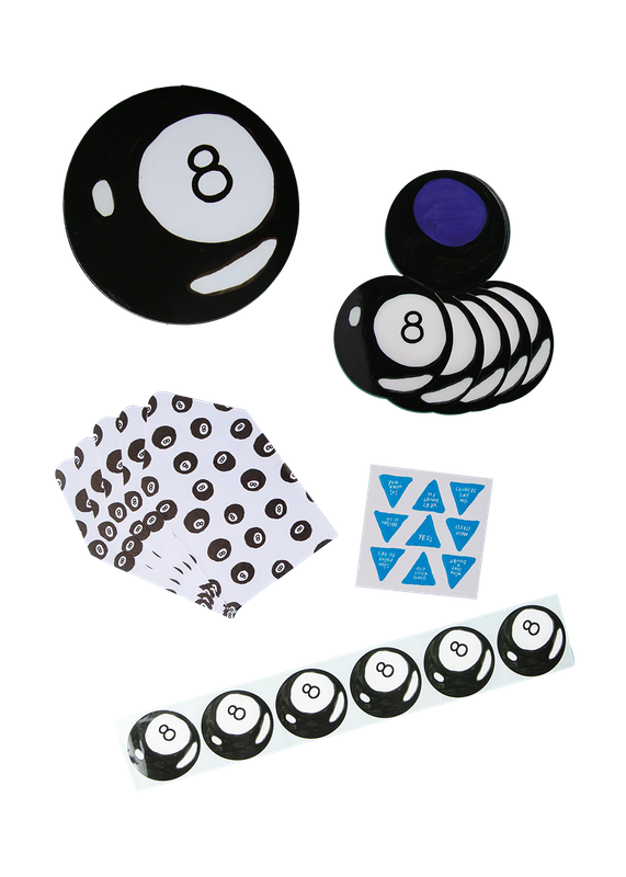 8 ball card set