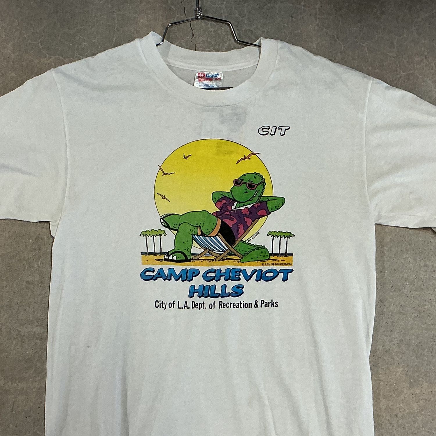 Camp Cheviot Tee, Color: WHITE, Size: Medium
