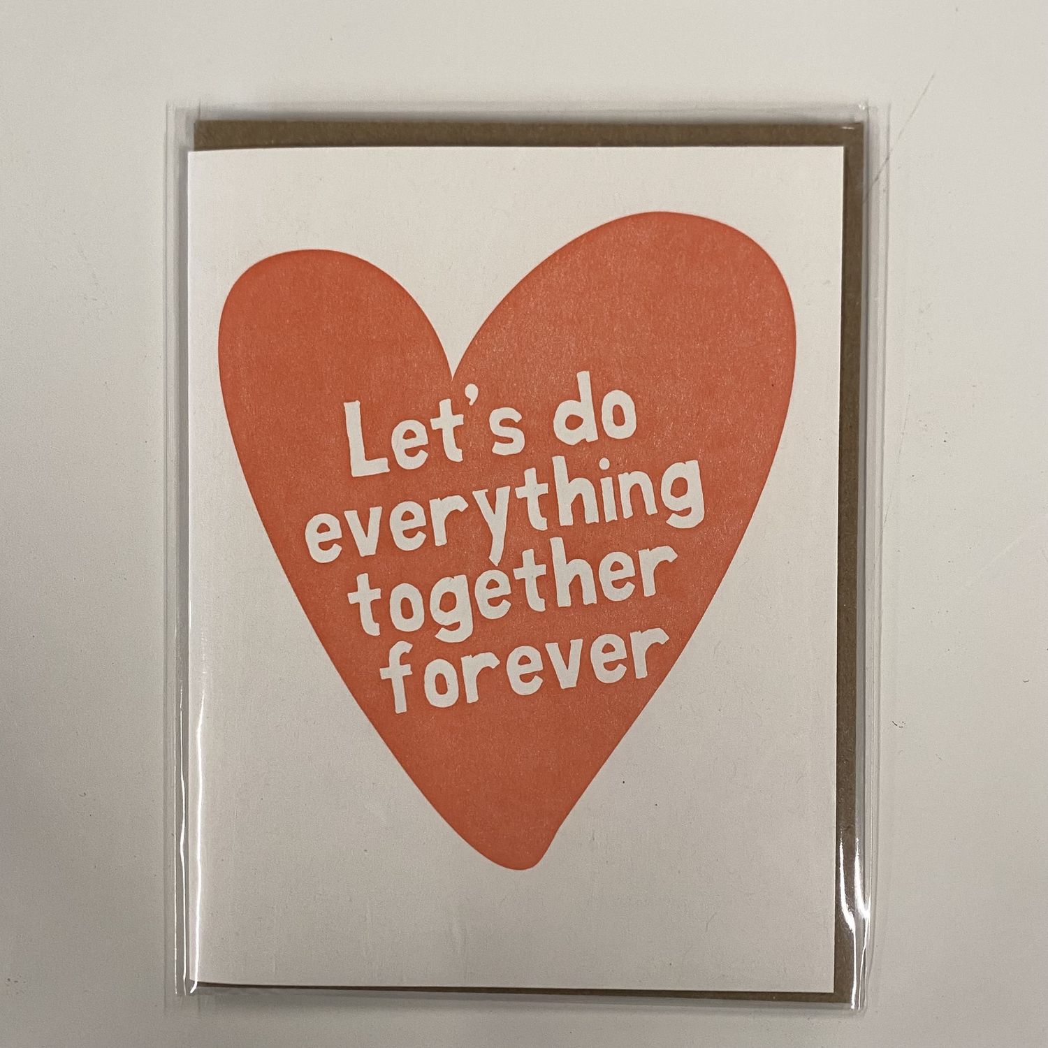 Let&#39;s Do Everything Together-PLP Greeting Card