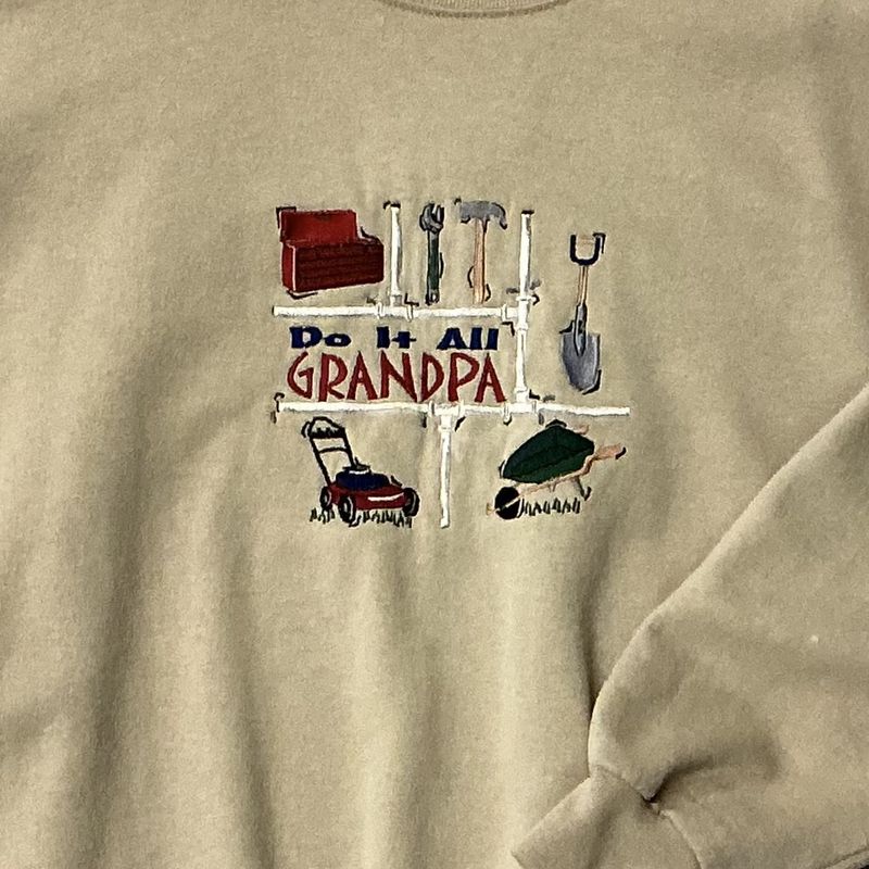 Do It All Grandpa Crewneck