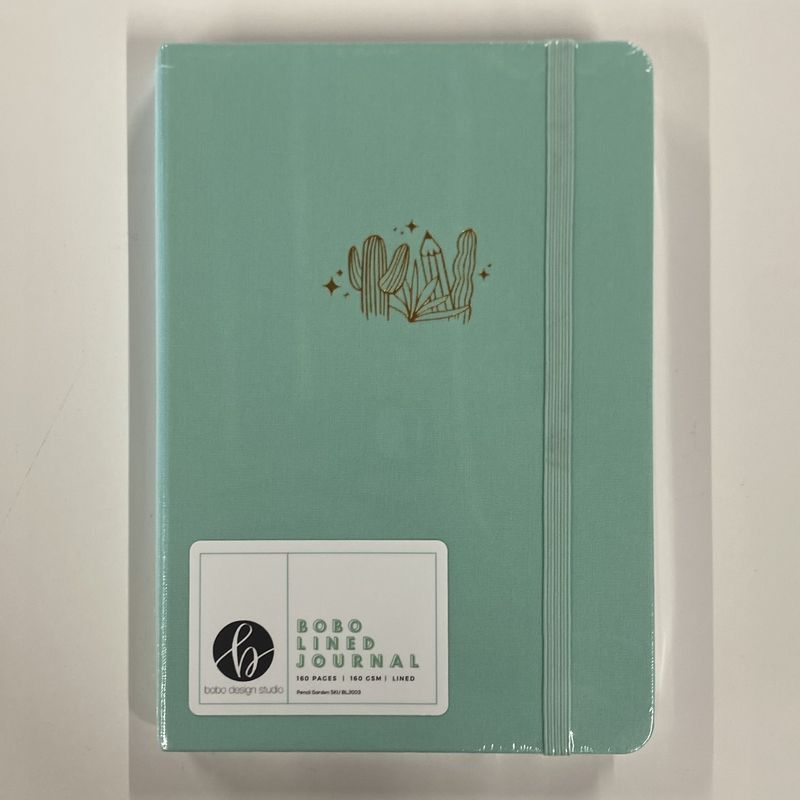 bobo Lined Journal- Pencil Garden
