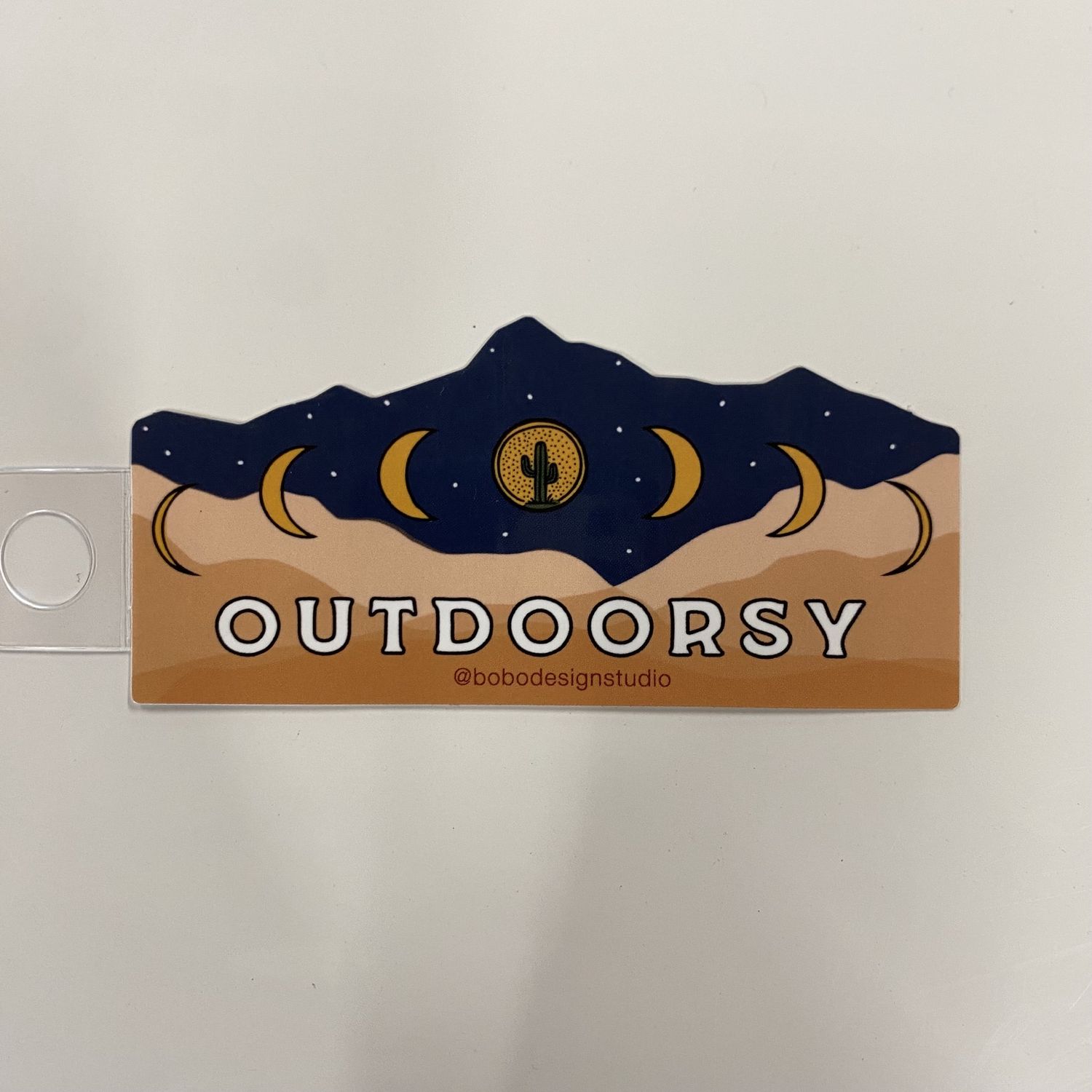 Outdoorsy Vinyl Sticker