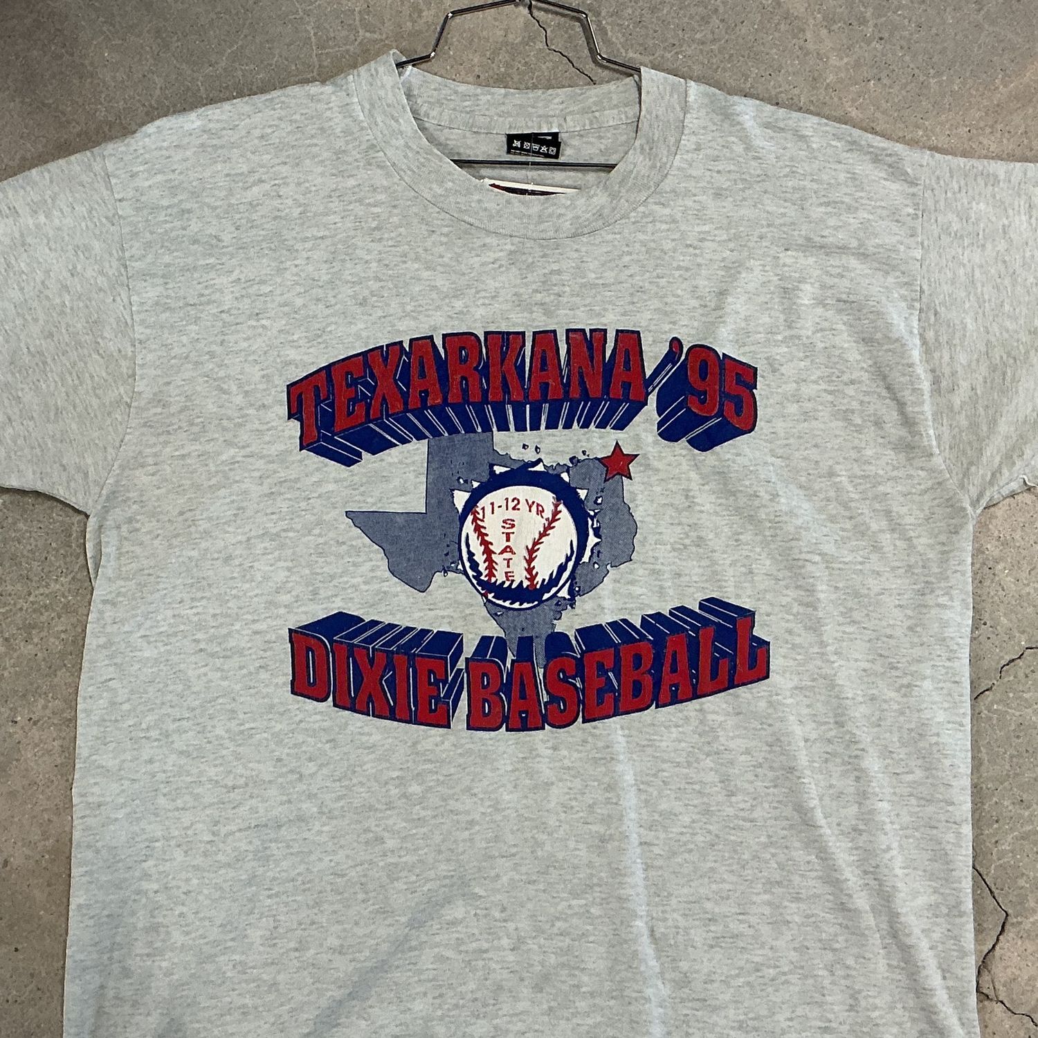 Texarkana 95 Tee, Color: GREY, Size: XL