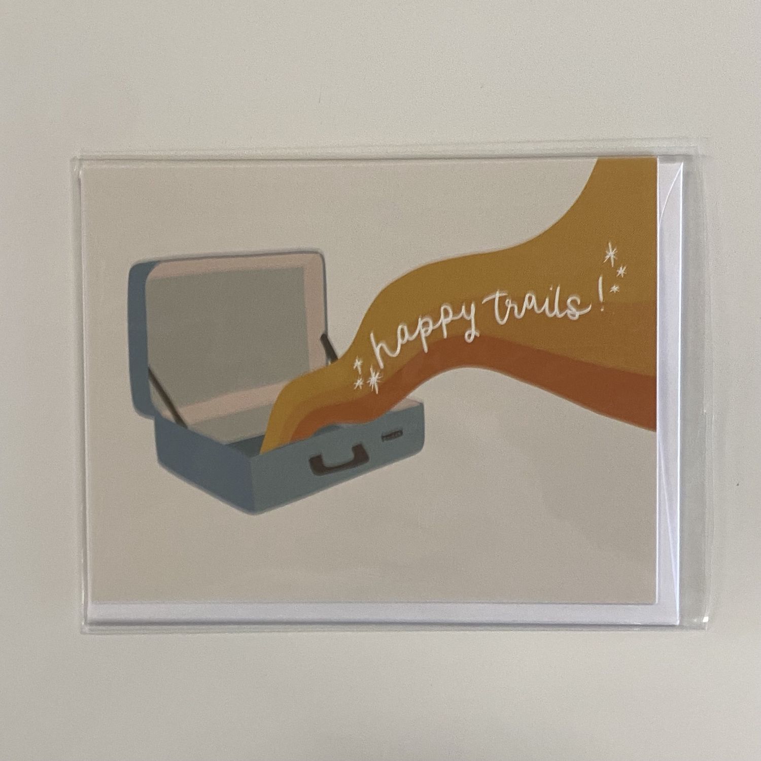 Happy Trails Greeting Card