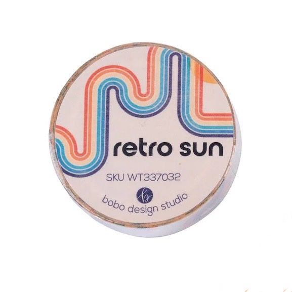 Retro Sun Washi Tape