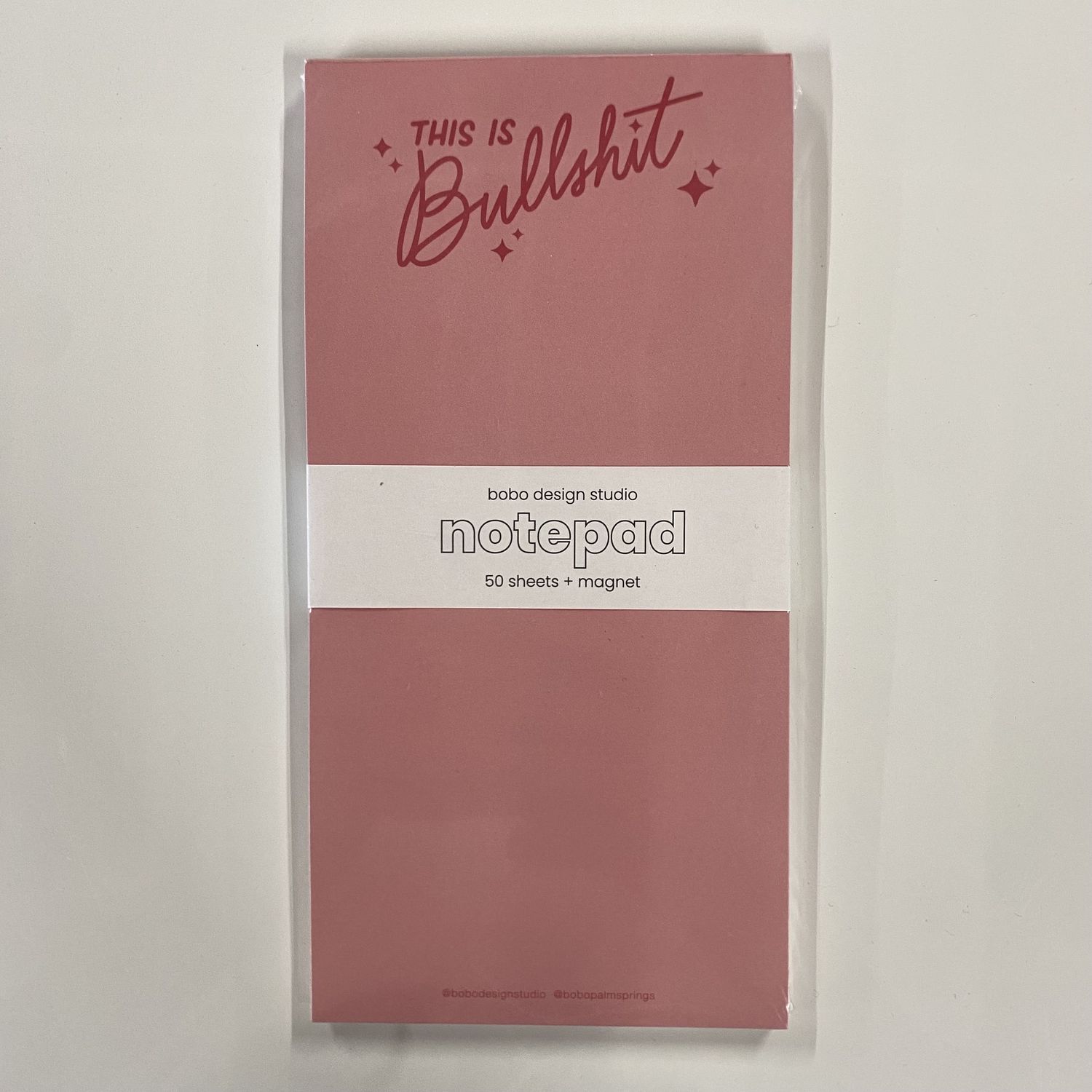 This is Bullshit - Long Notepad