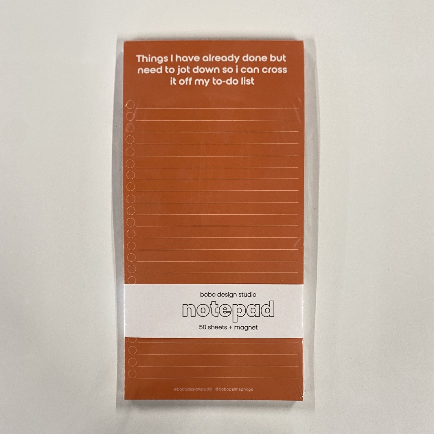 ADHD To-Do List - Long Notepad