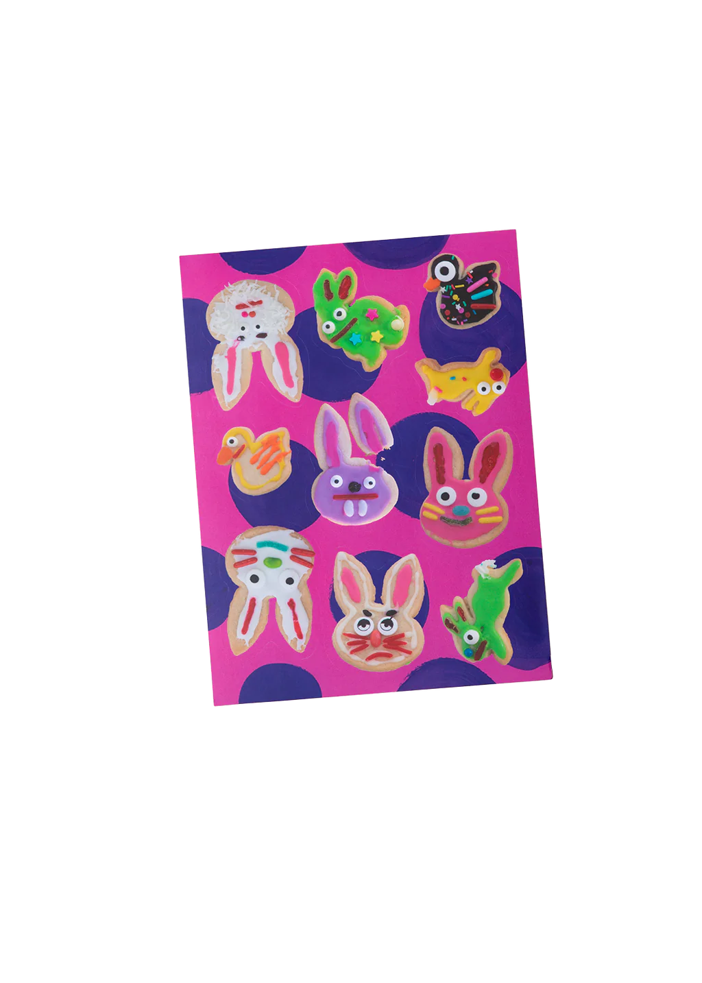 springtime cookies sticker sheet