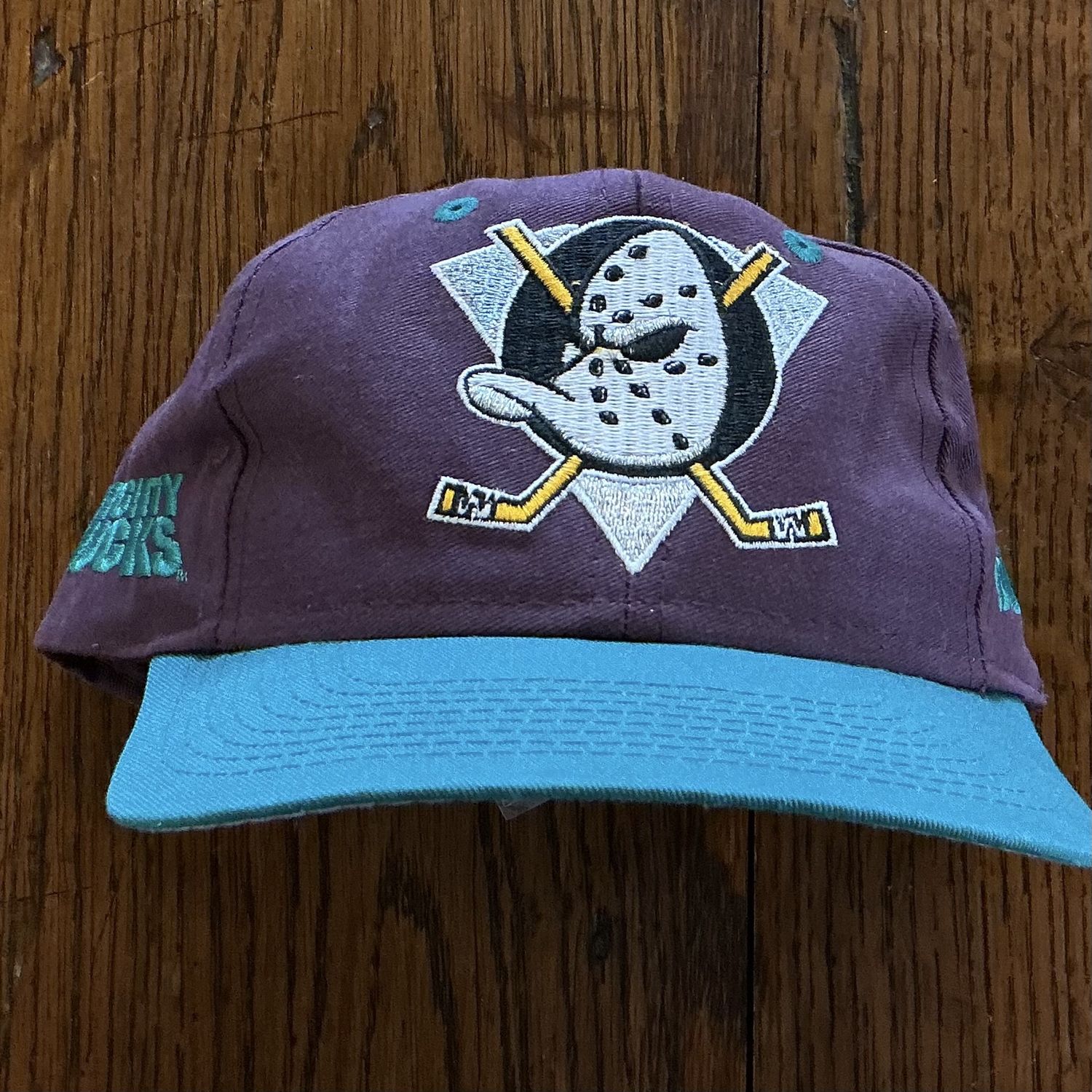 Mighty Ducks Snapback, Color: PURPLE, Size: OS