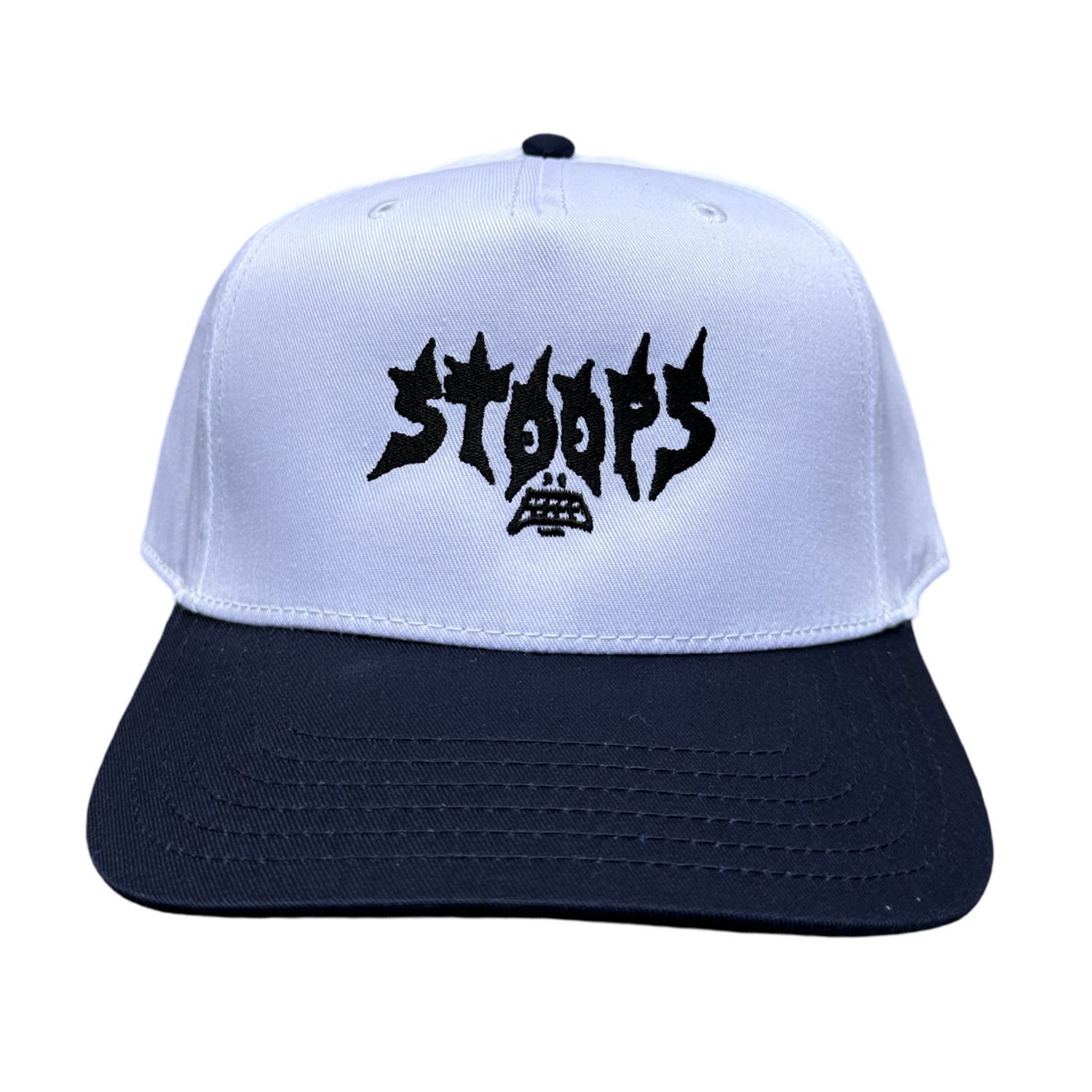 Smaak Faces Cap, Color: WHITE/BLUE, Size: OS