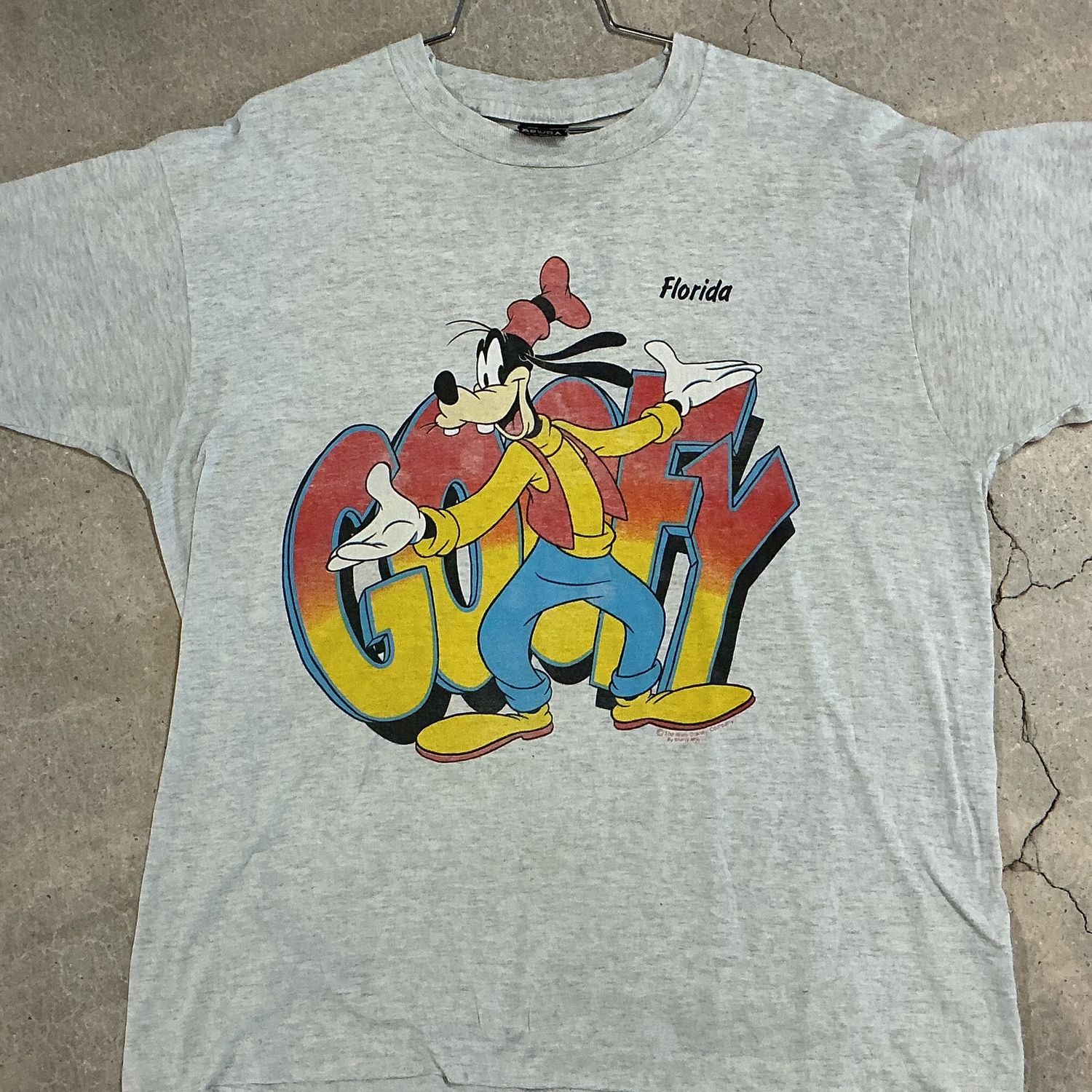 Goofy Florida Tee, Color: GREY, Size: XL