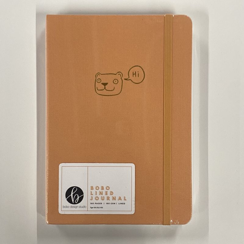 bobo Lined Journal-Tiger