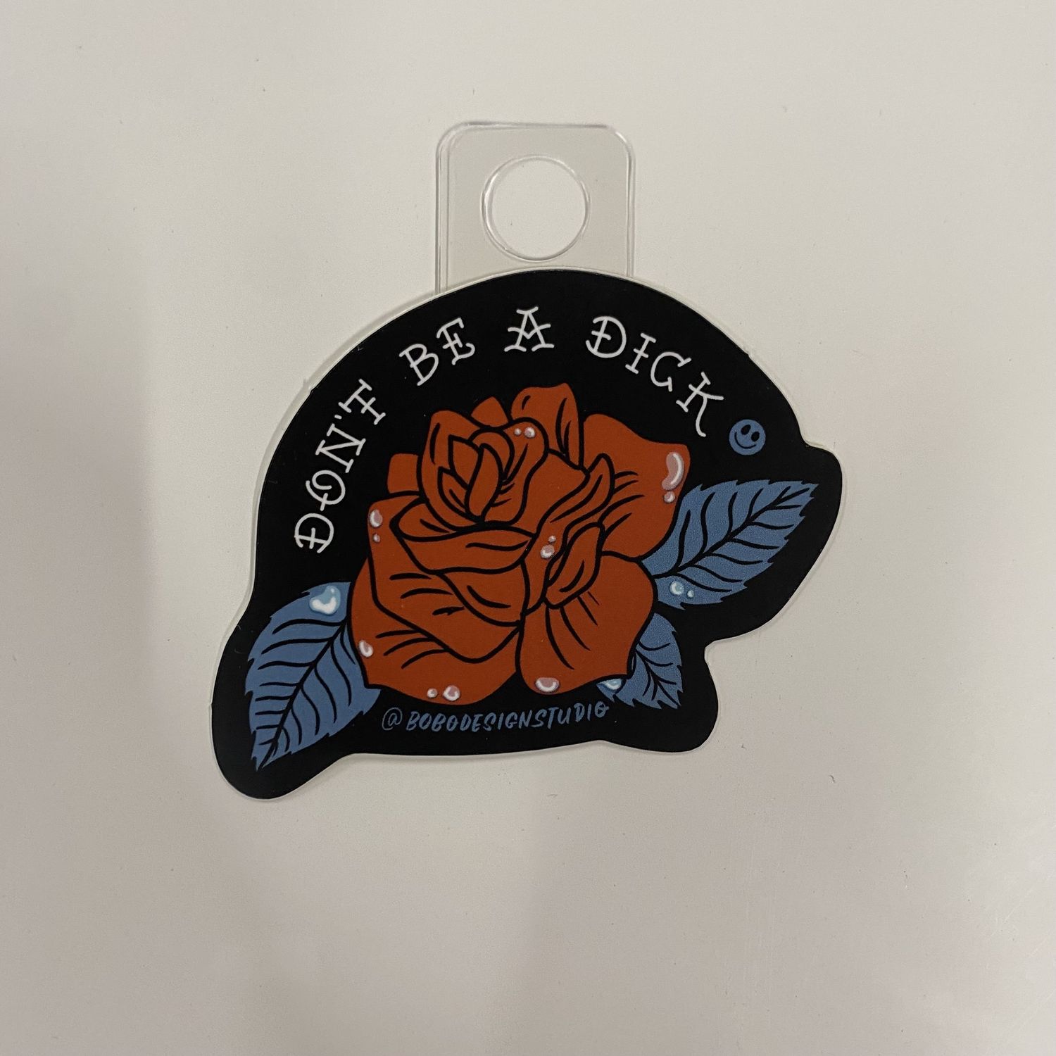 Don&#39;t Be a Dick Vinyl Sticker