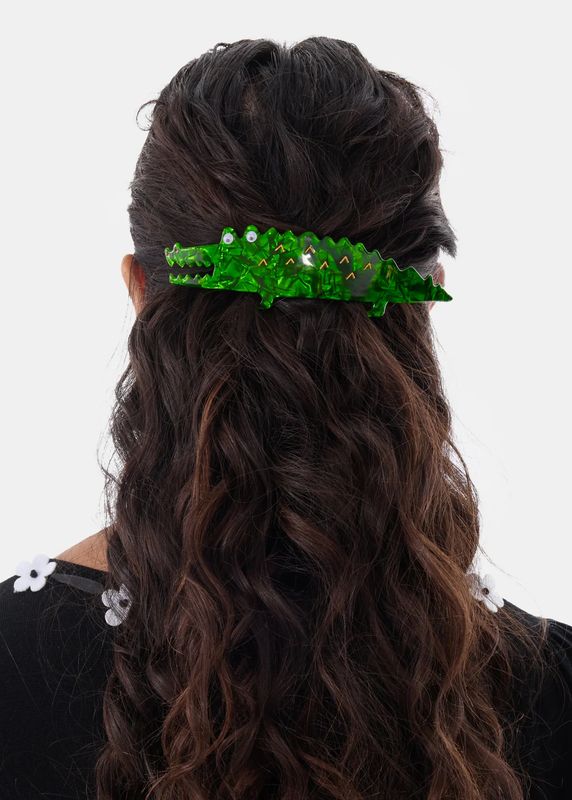 alligator barrette