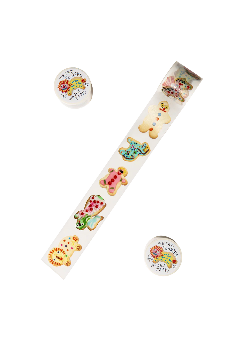 weird cookies washi tape
