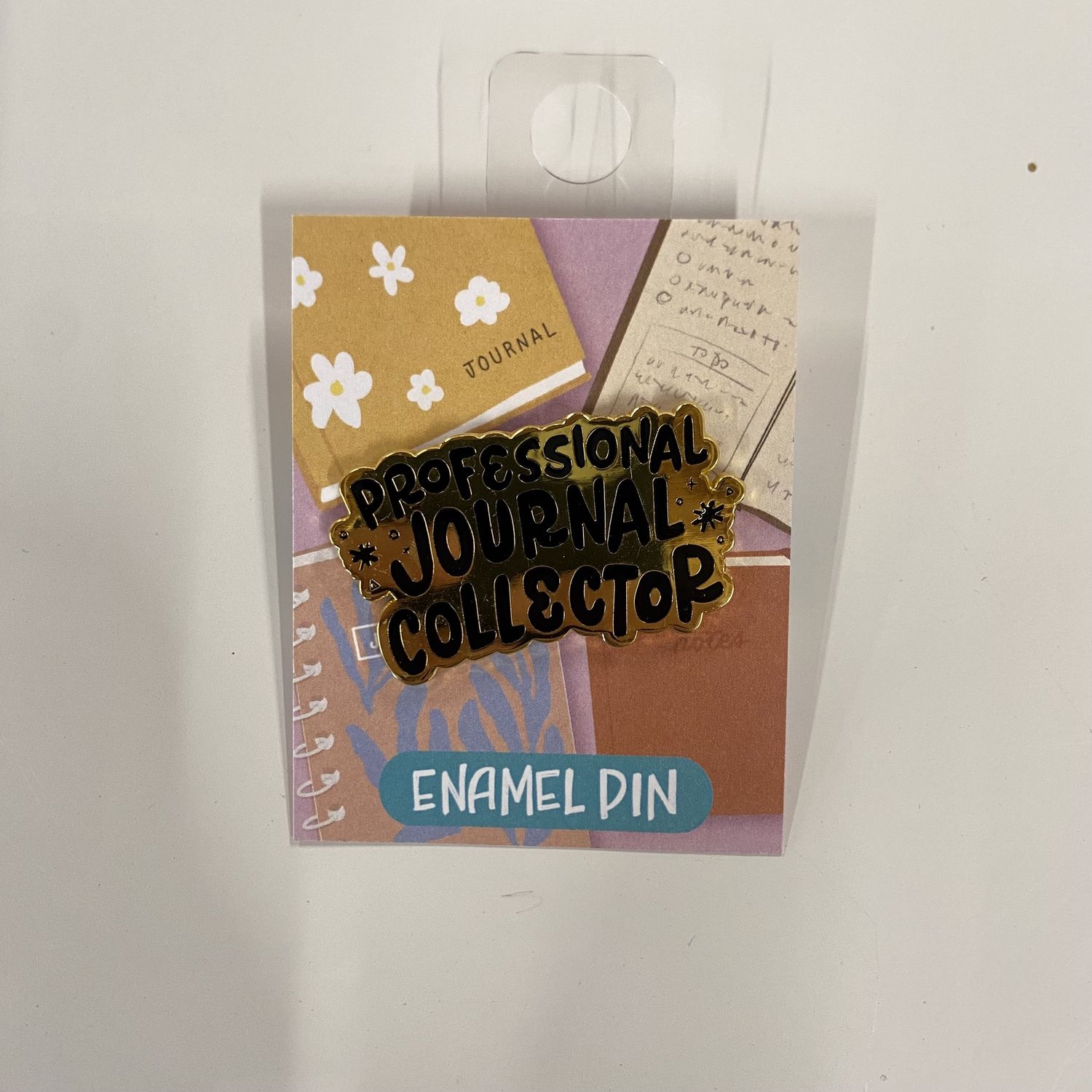 Professional Journal Collector Enamel Pin