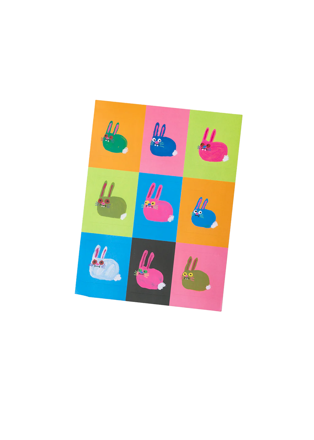 bunnies sticker sheet