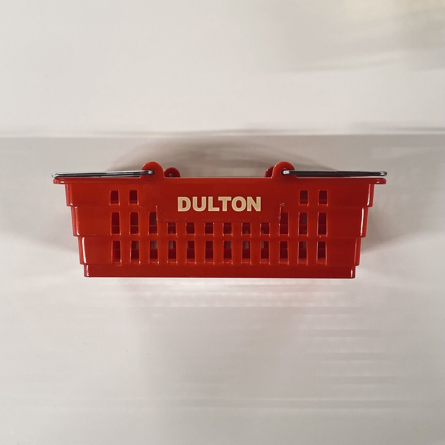 Mini Shopping Basket, Color: Red