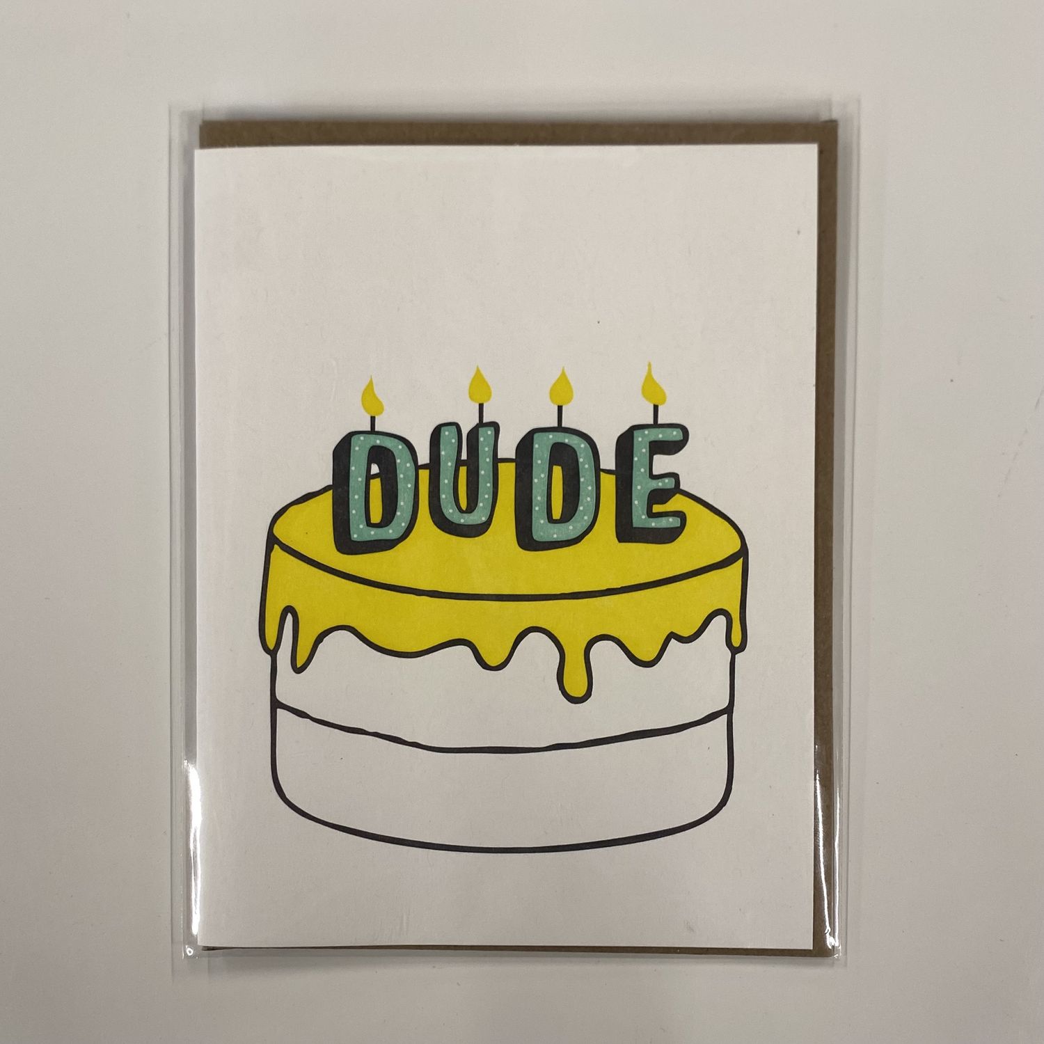 Dude Bday-PLP Greeting Card