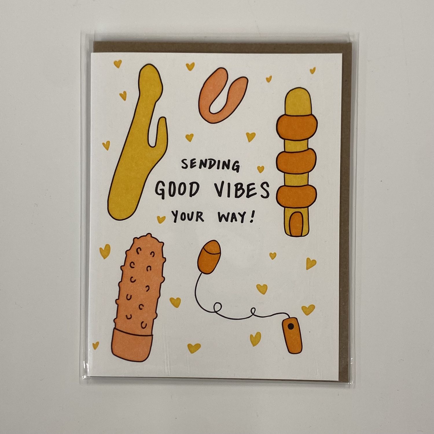 Sending Good Vibes-PLP Greeting Card
