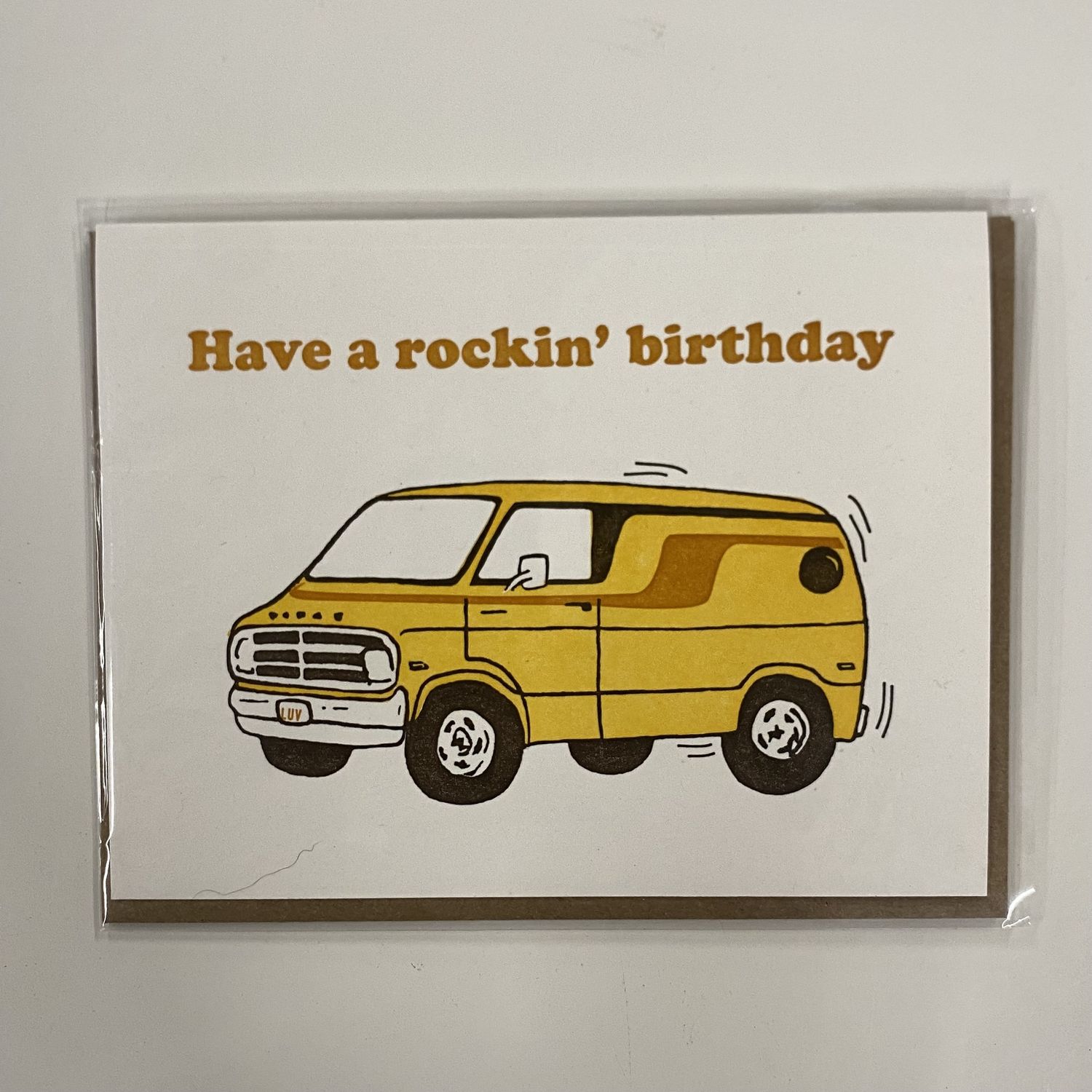 Have a Rockin Birthday- PLP Greeting Card
