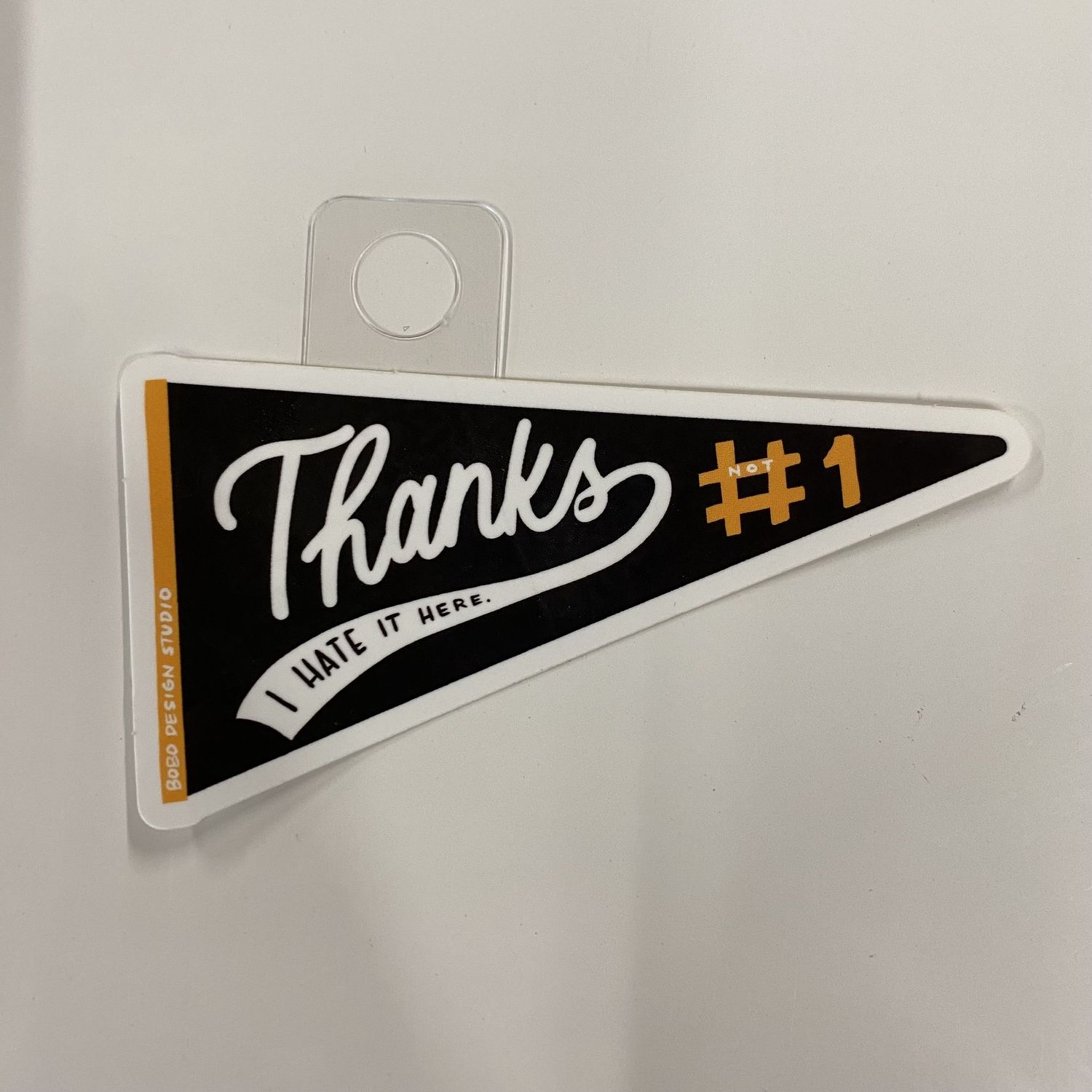 Thanks I Hate it Here Vinyl Sticker