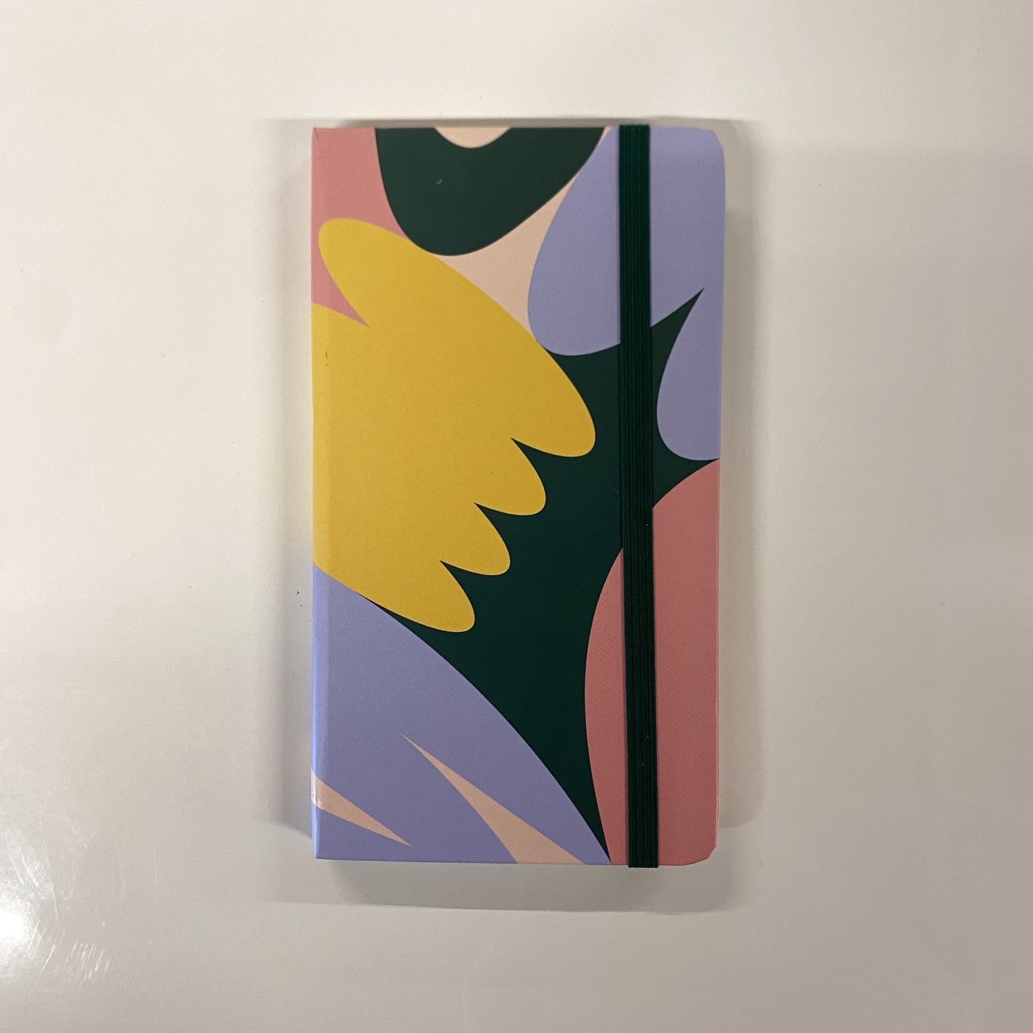 Patterned Hardcover Notebook-flora