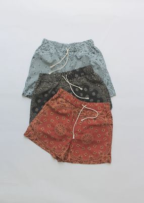 Paisley Bandana Shorts