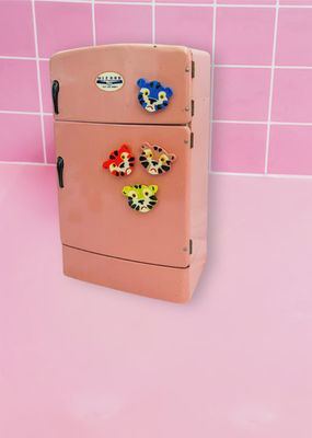 Cartoony Tiger Magnet