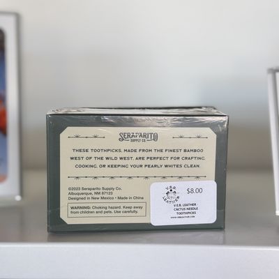 V.E.B. LEATHER - CACTUS NEEDLE TOOTHPICKS