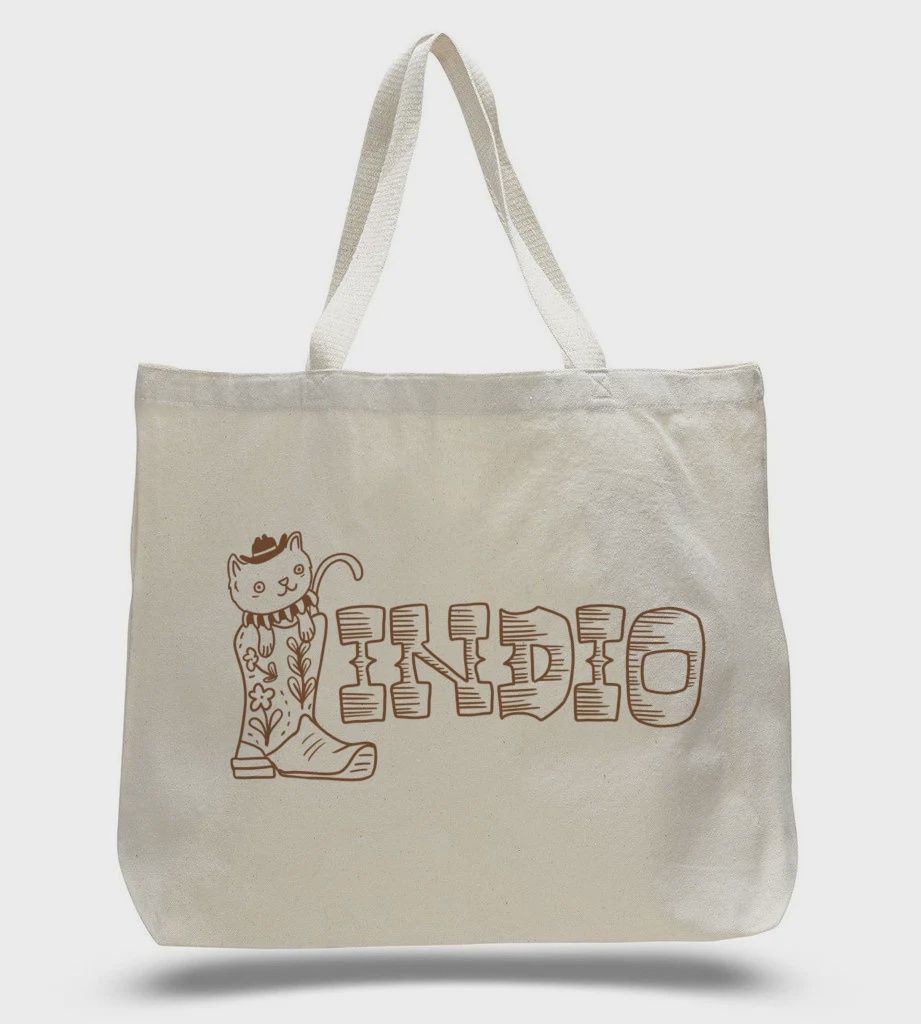 Indio Cowboy Cat Tote