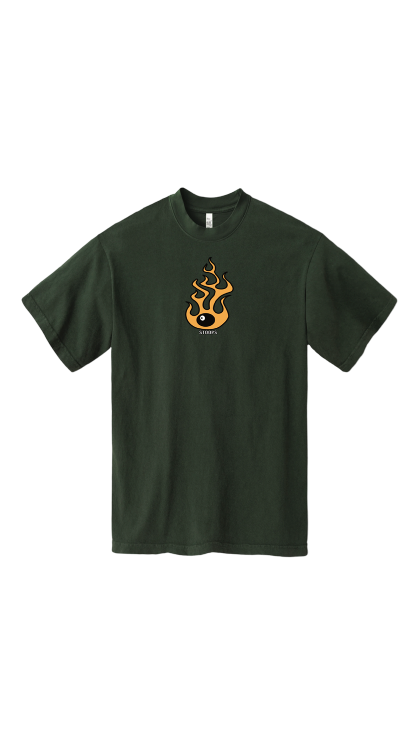 Sparky Tee, Color: GREEN, Size: MEDIUM