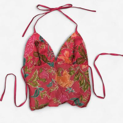 GOO8 Goa Top in Beaded Pink